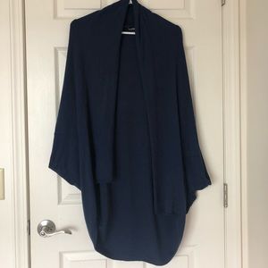 Express extra small dark blue cape